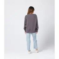 Raglan Sweatshirt in Charcoal