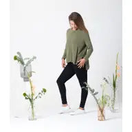 Solstice Sweater in Green by Known Supply