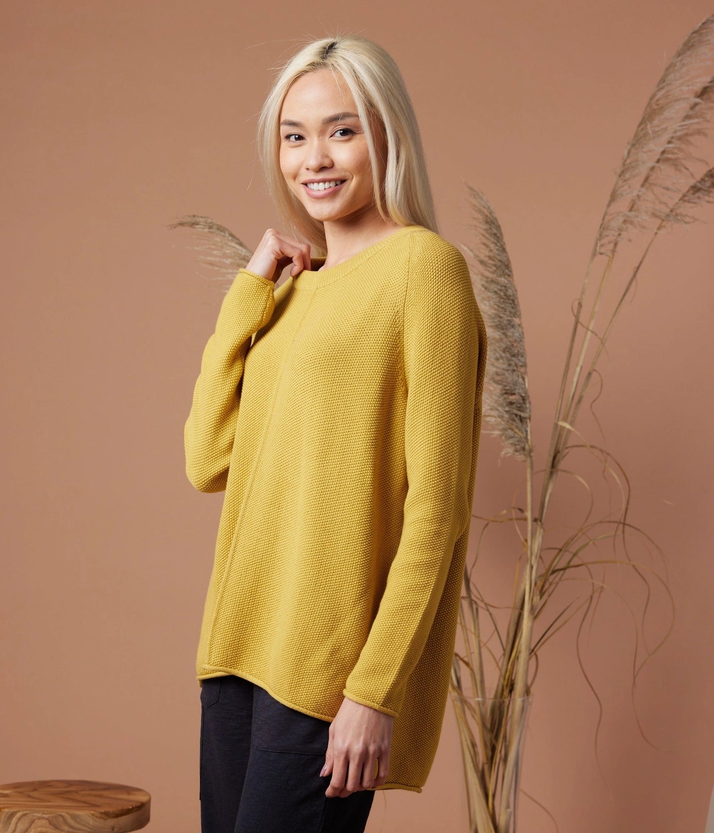 Solstice Sweater in Dijon by Known Supply