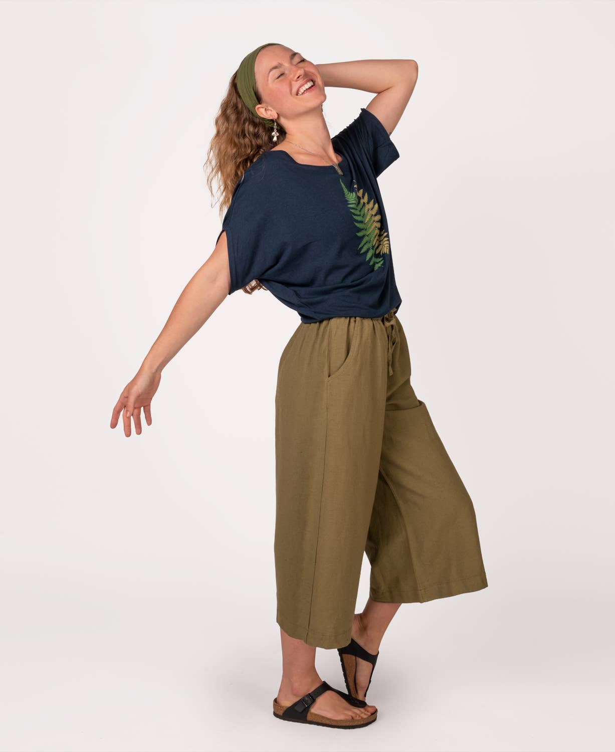 Ferns Bamboo Dolman Top