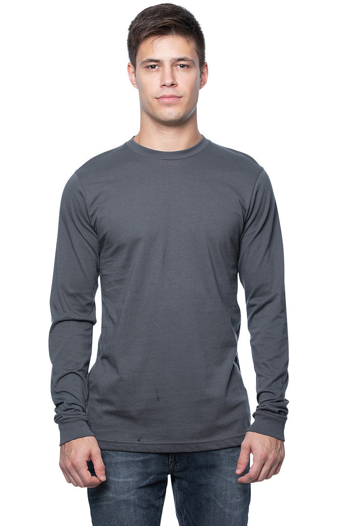 Long sleeved t-shirt in Slate