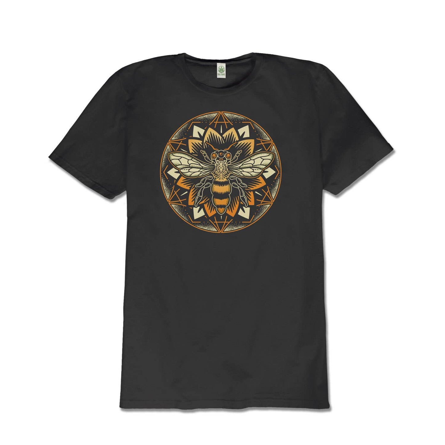 Bee Mandala Organic T-Shirt