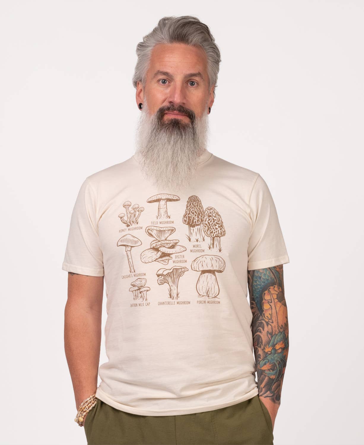 Soul Flower - Mushroom Botanical Organic T-Shirt