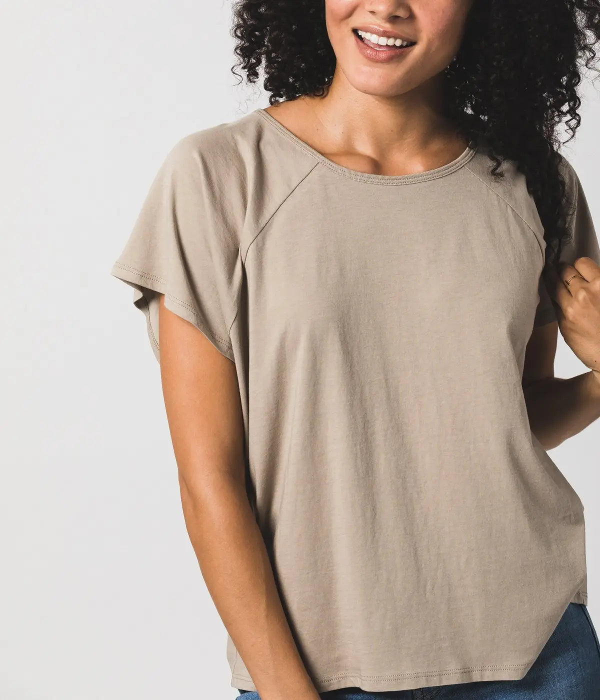 Women's Raglan Crew by Known Supply