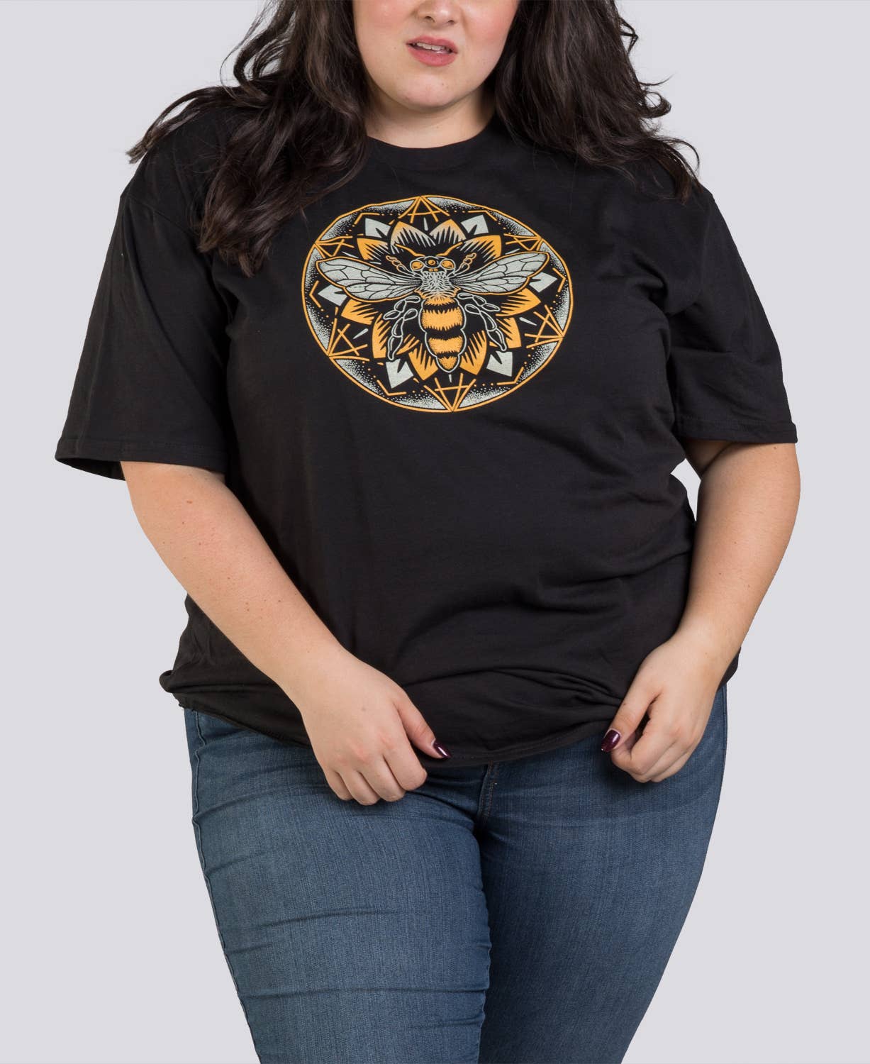 Bee Mandala Organic T-Shirt