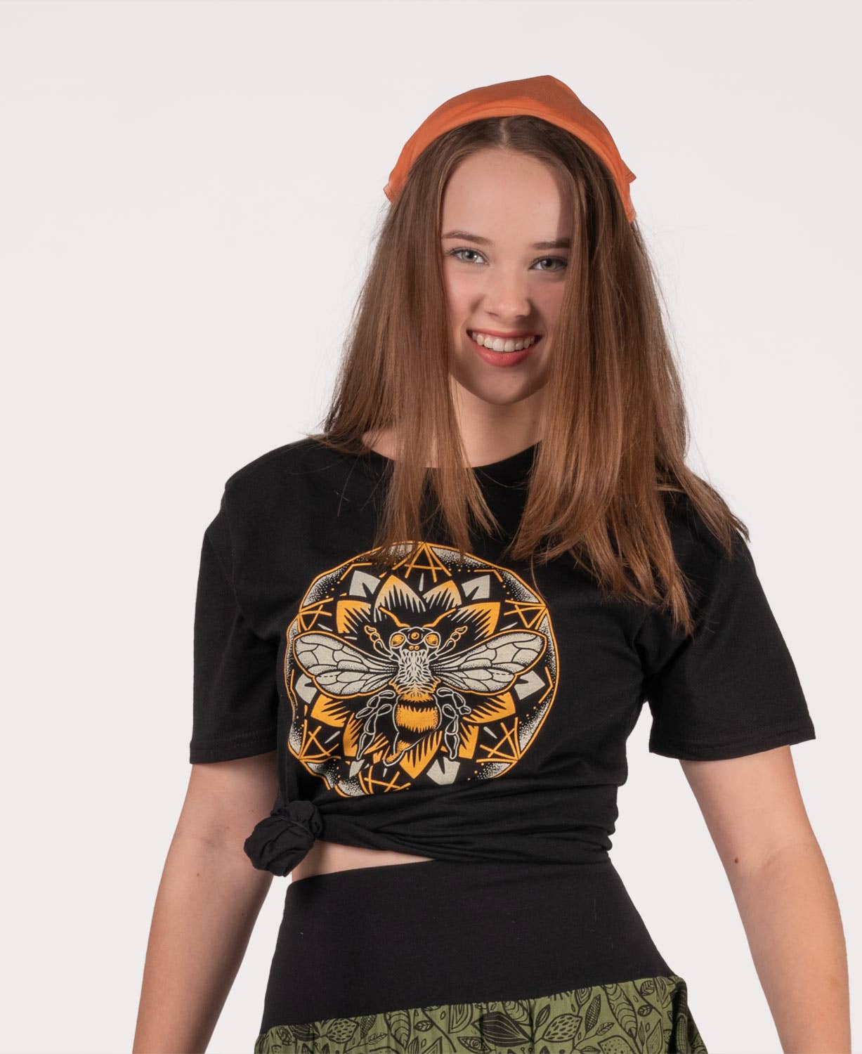 Bee Mandala Organic T-Shirt