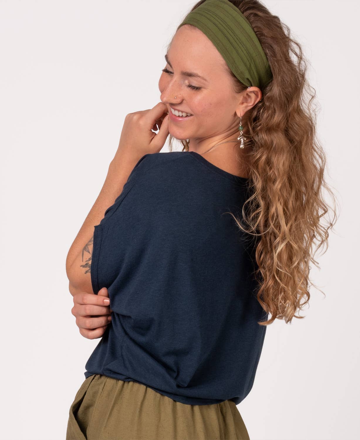 Ferns Bamboo Dolman Top
