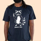 Peace Out Raccoon Organic T-Shirt by Soul Flower