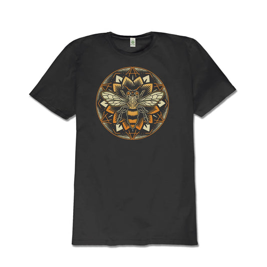Bee Mandala Organic T-Shirt